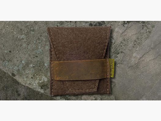 Tawny Owl Rifle 5-piece Felt Cartridge Case