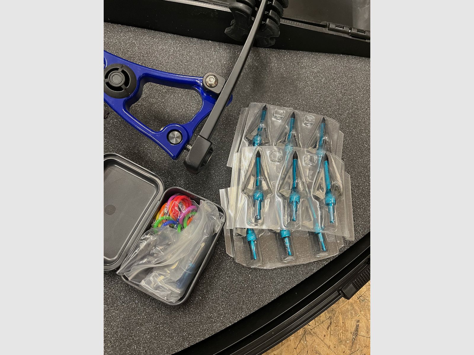 EK Archery AXIS Blau Komplettset TAUSCH