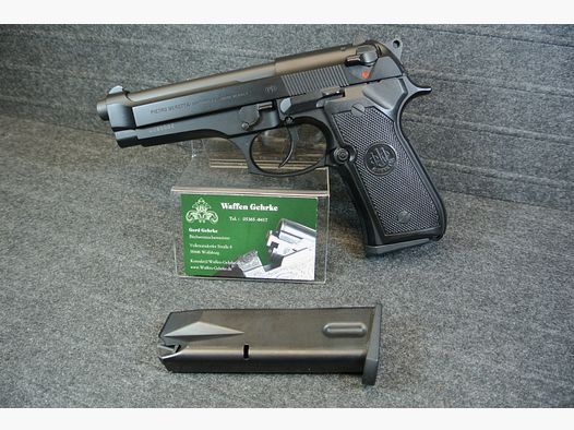 Beretta 92F /FS 9mm / 9Para (Koffer/ 2 Magazine