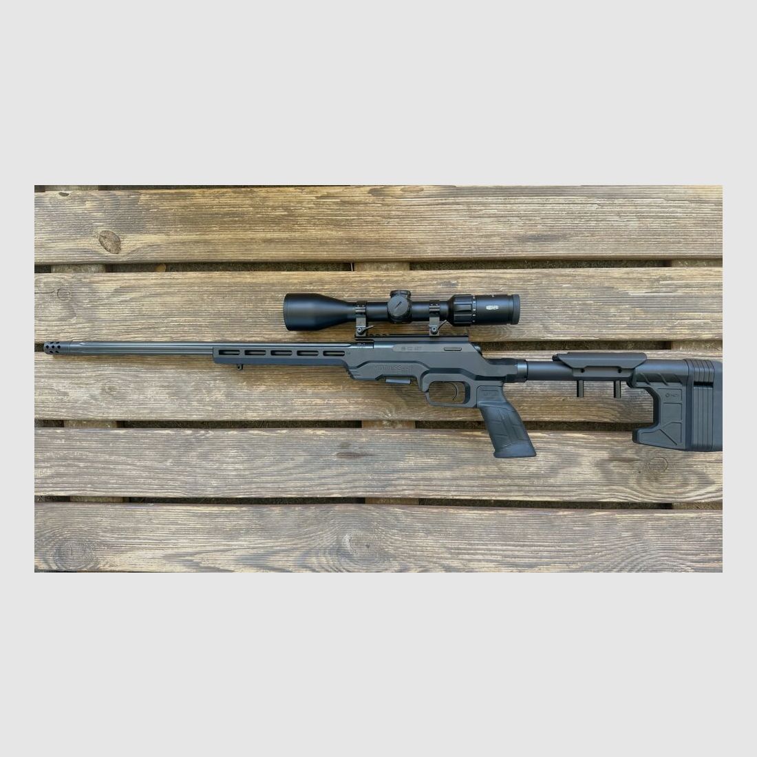 CZ Uhersky Brod 457 mit Meopta 3 - 15x 50 RD SFP .22lr