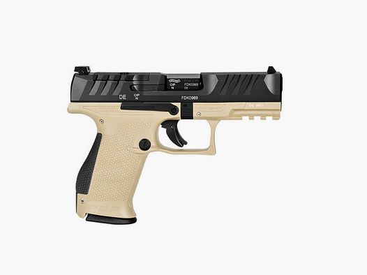 WALTHER PDP Compact 9 mm Luger Pistole FDE 4" 15 Schuss Magazin