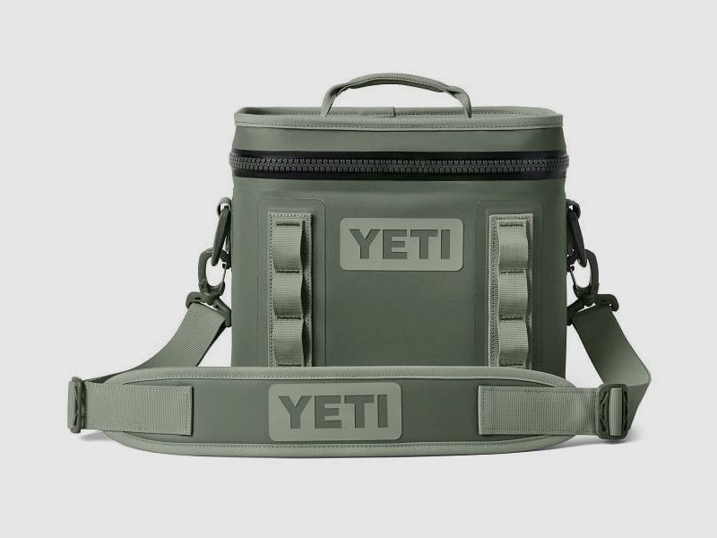 YETI Hopper Flip 8 Soft Cooler Kühltasche Camp Green