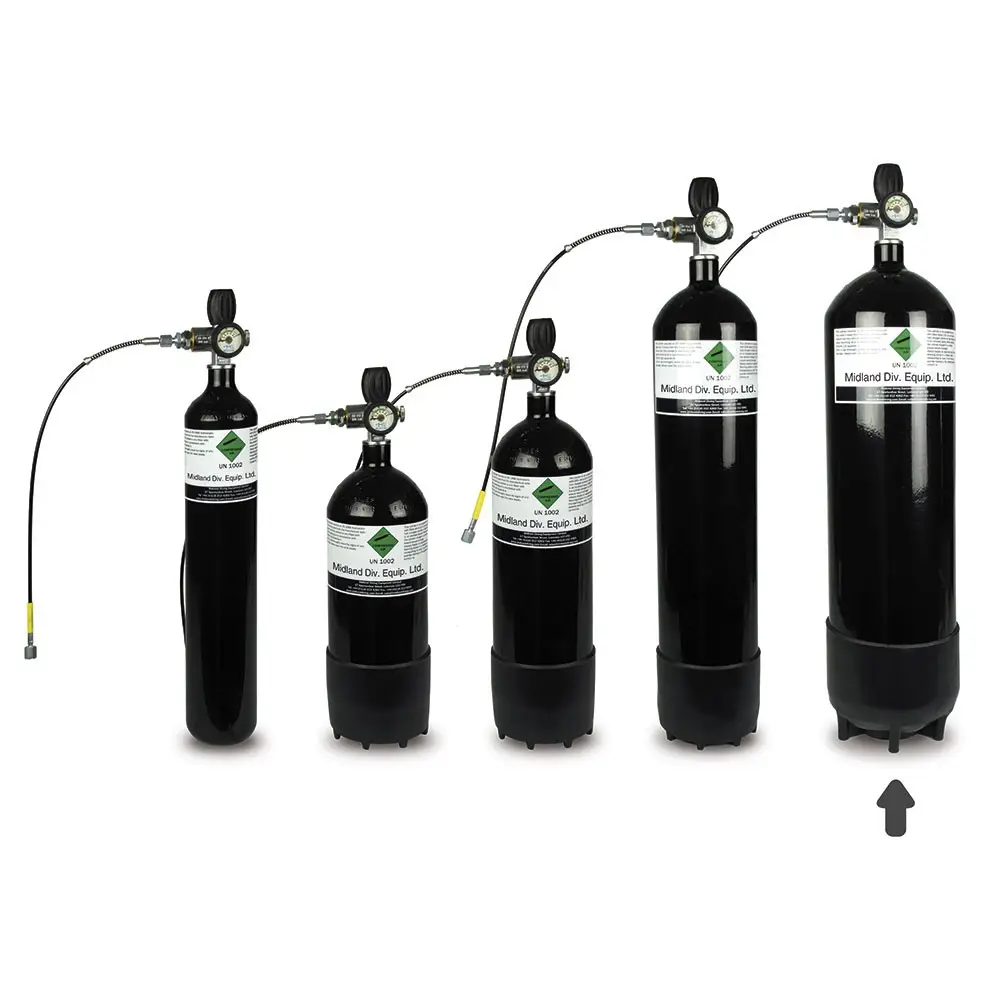 12 liter PCP-fles 300 bar. Compleet pakket, afbeelding 2 van 6