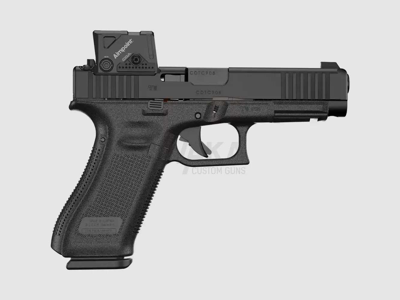 Glock Pistool 47 MOS/FS A-CUT™ Combo