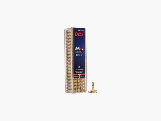 Munición CCI Mini-Mag – .22 LR – 40 grains – CPRN