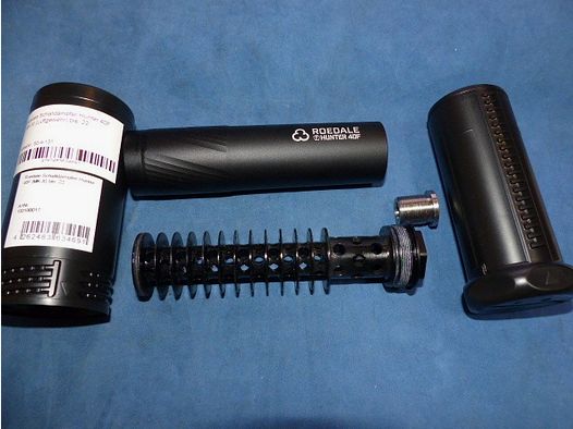 TOP "F" Schalldämpfer ROEDALE MK-X HUNTER 40F cal. 22 incl. Gewindeadapter 1/x20 UNF
