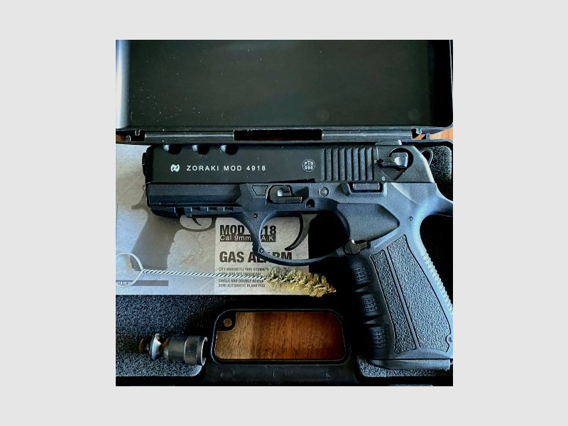 Zoraki 4918 9mm P.A.K. (alte PTB 986)