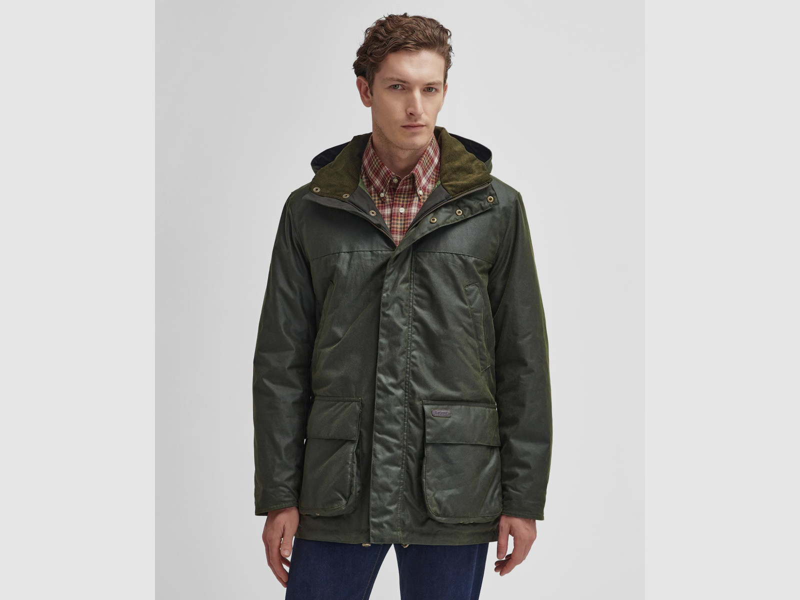 Kurtka woskowana BARBOUR Bleaberry Oliwka