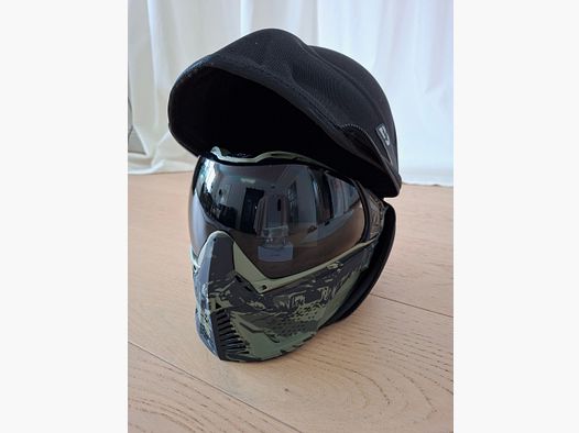 Push Unite Paintball Maske (Design Olive Camo) inkl. Case neu und unbenutzt