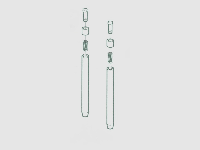 RCBS primer setting stamp large and small for primer setting devices #09471