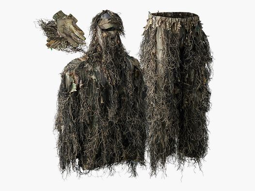 Deerhunter Sneaky Ghillie Überzug Anzug m. Handschuh Tarnanzug