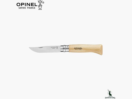 Opinel Knife in Stainless Steel No. 8