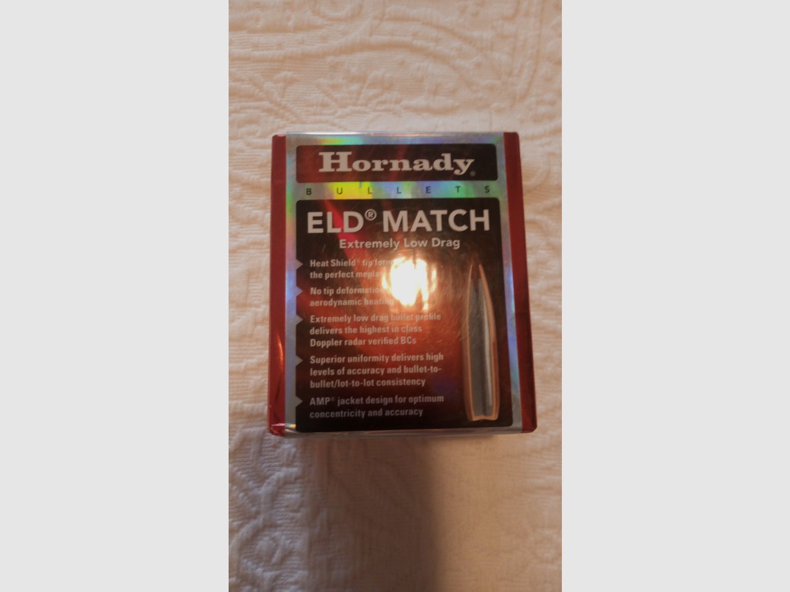 99 Hornady ELD-Match .308 / .30 cal 168 gr projectiles