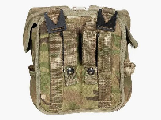 British Army Britische Magazintasche doppelt MTP tarn gebraucht