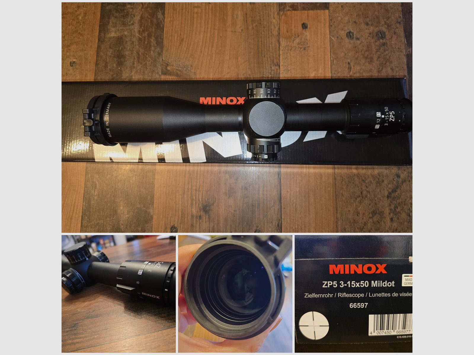 MINOX Zielfernrohr PRO ZP5 3-15x50