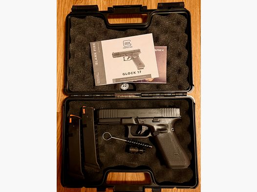 Umarex Glock 17 Gen 5 Schreckschusspistole – PTB-zugelassen – Top Zustand – legal ab 18