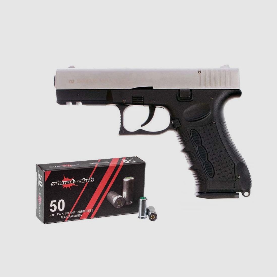 Zoraki Zoraki 917 Cromo Mate incluye 50 disparos de cartuchos de fogueo