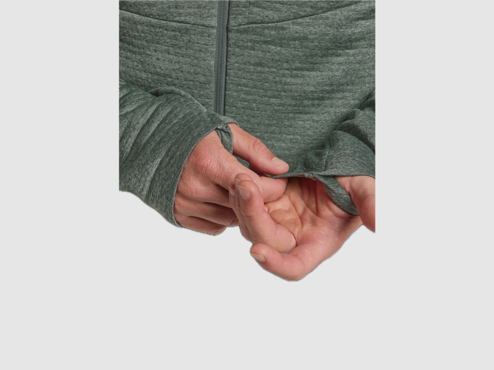 JACK WOLFSKIN Taiga Fz M Verde Ardesia