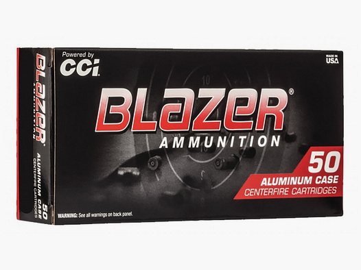 CCI Blazer Aluminium 9mm Luger 100GR FN 50 Patronen