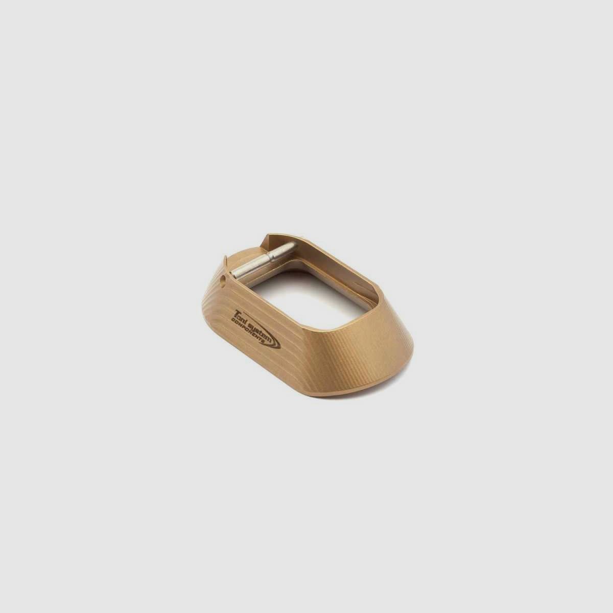 TONI SYSTEM MOBULOP Brass Open Magwell for BUL SAS II, image 1 of 3