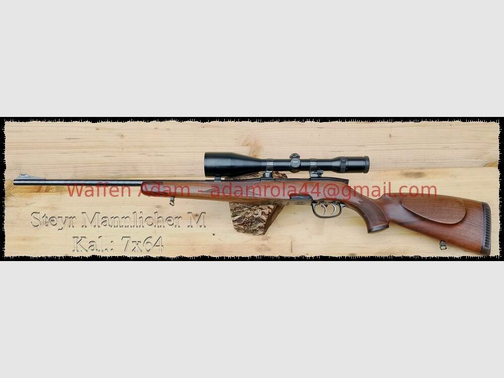 Steyr Mannlicher Modell M var. Zeiss 3-12x56 Abs.4, Bild 1 von 8