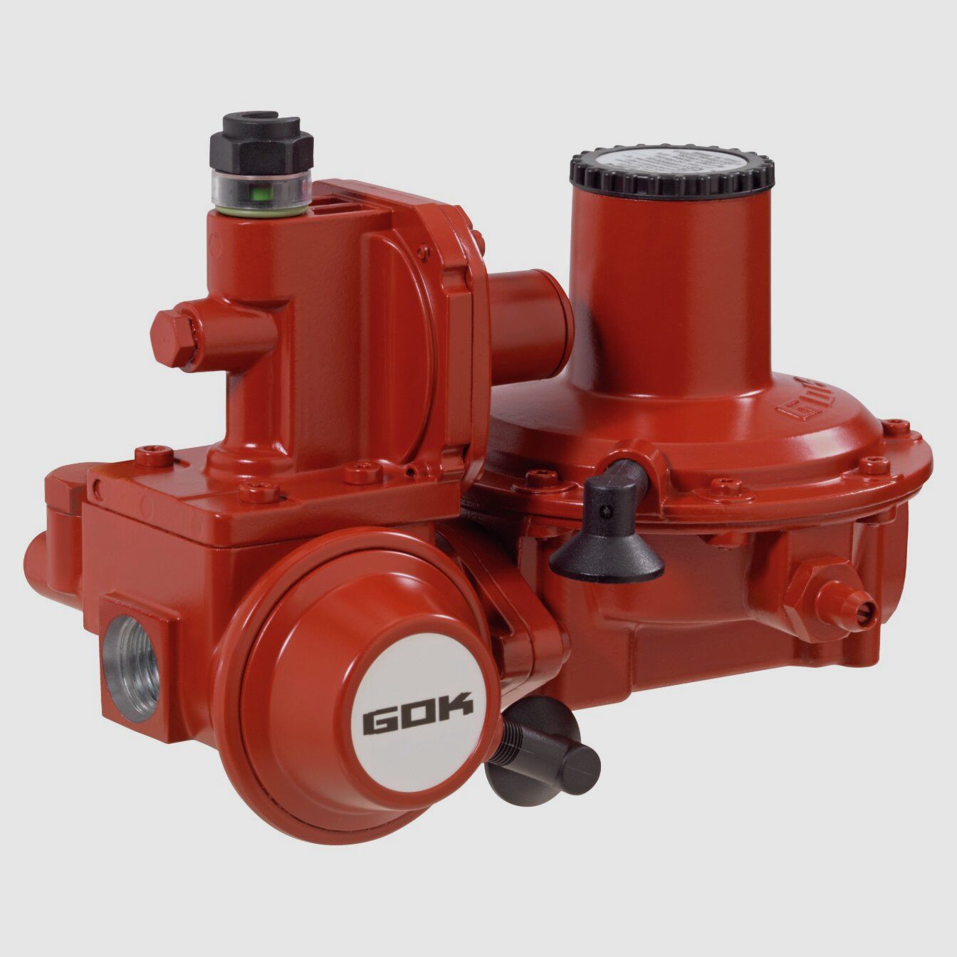Gasregler BHK052, 12 kg/h IG G½ x IG G¾ OPSO PRV