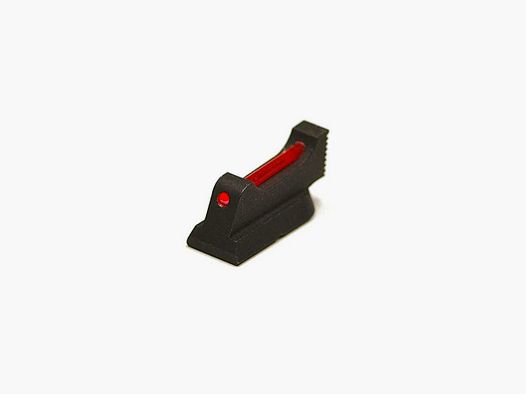 Eemann Tech Korn für CZ 75, CZ SHADOW 2, Riffelung, mit 1mm Fiber Optics Stab, Höhe: 6,25 mm, Breite: 3,0 mm