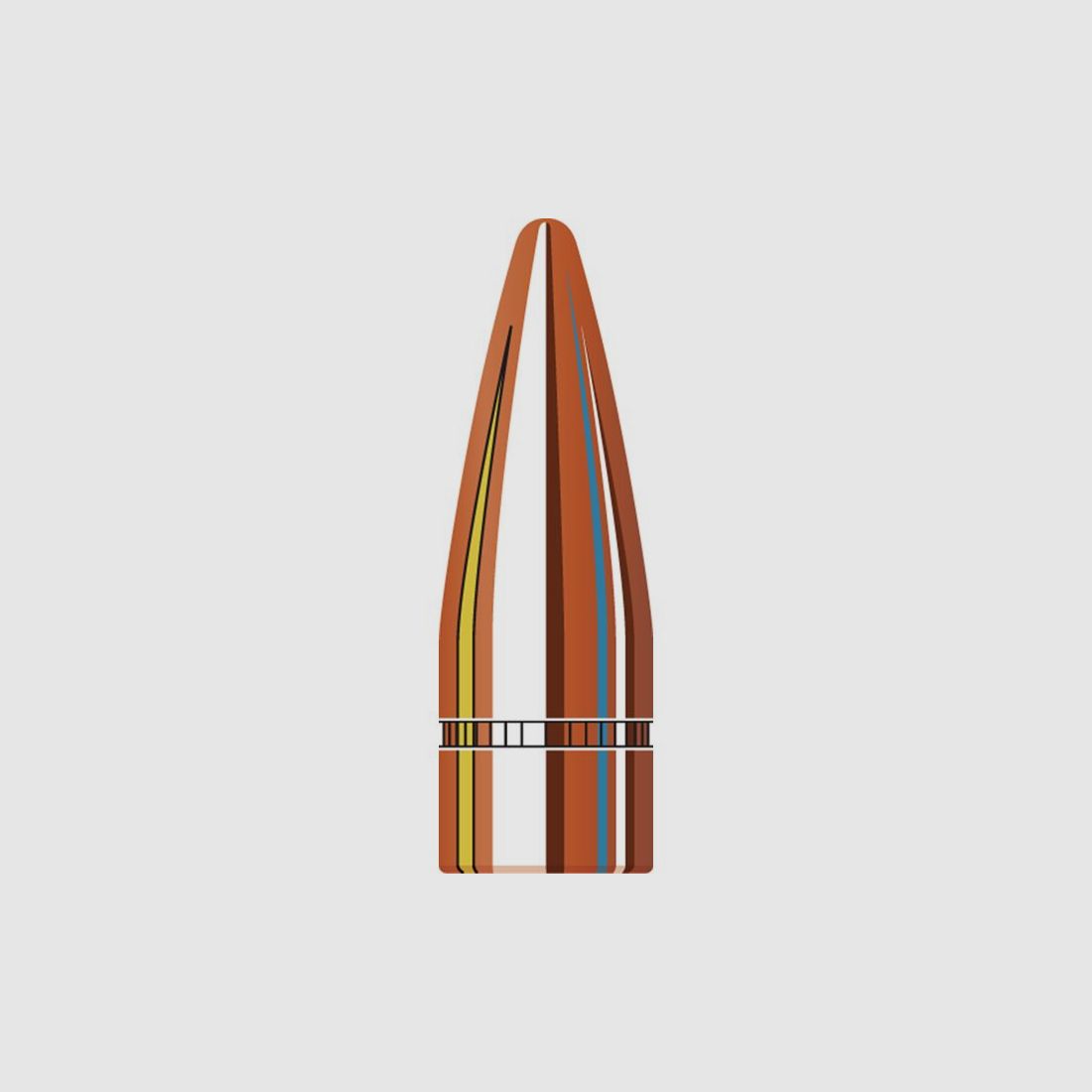 Balle Hornady .30/.308 FMJ 125GR 100 pièces