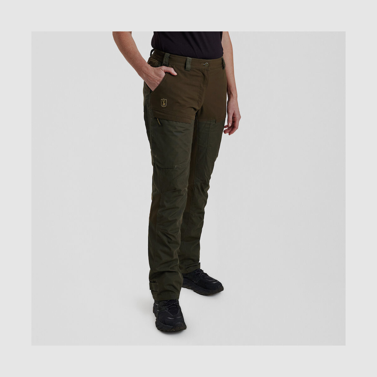 DEERHUNTER Hose Lady Ann mit Membrane Deep Green