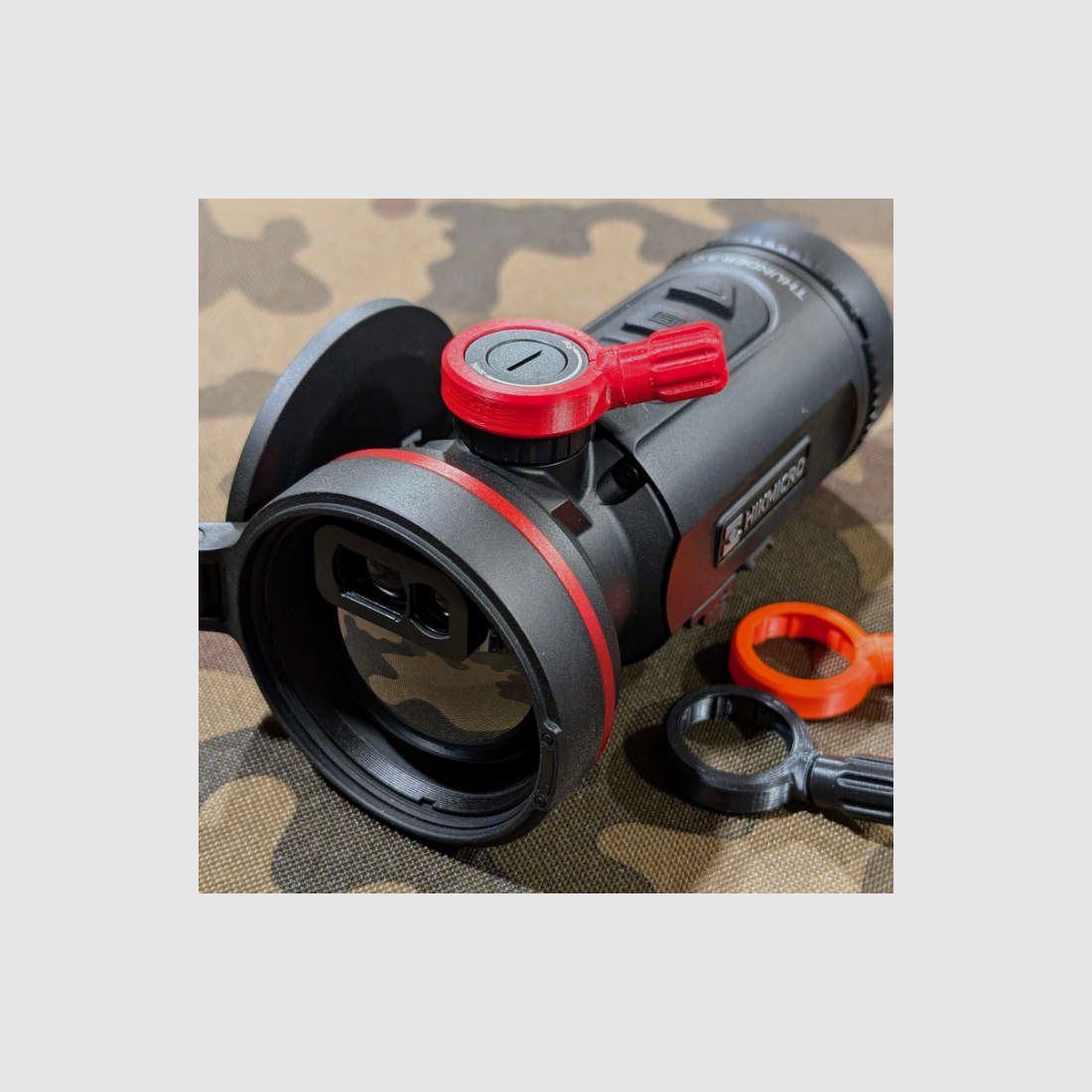 Per dispositivi aggiuntivi Hikmicro Thunder 3.0: leva di regolazione rapida per il fuoco della telecamera termica