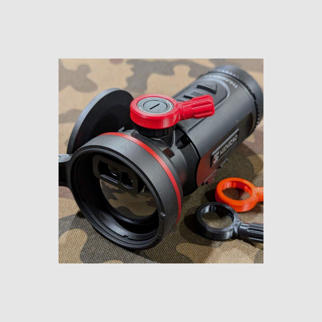 Per dispositivi aggiuntivi Hikmicro Thunder 3.0: leva di regolazione rapida per il fuoco della telecamera termica