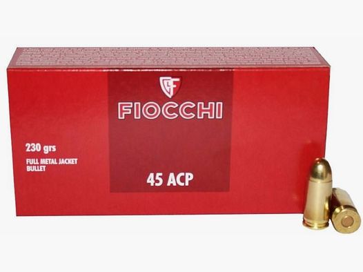 CARTOUCHES Fiocchi classique 45 ACP 230GR FMJ