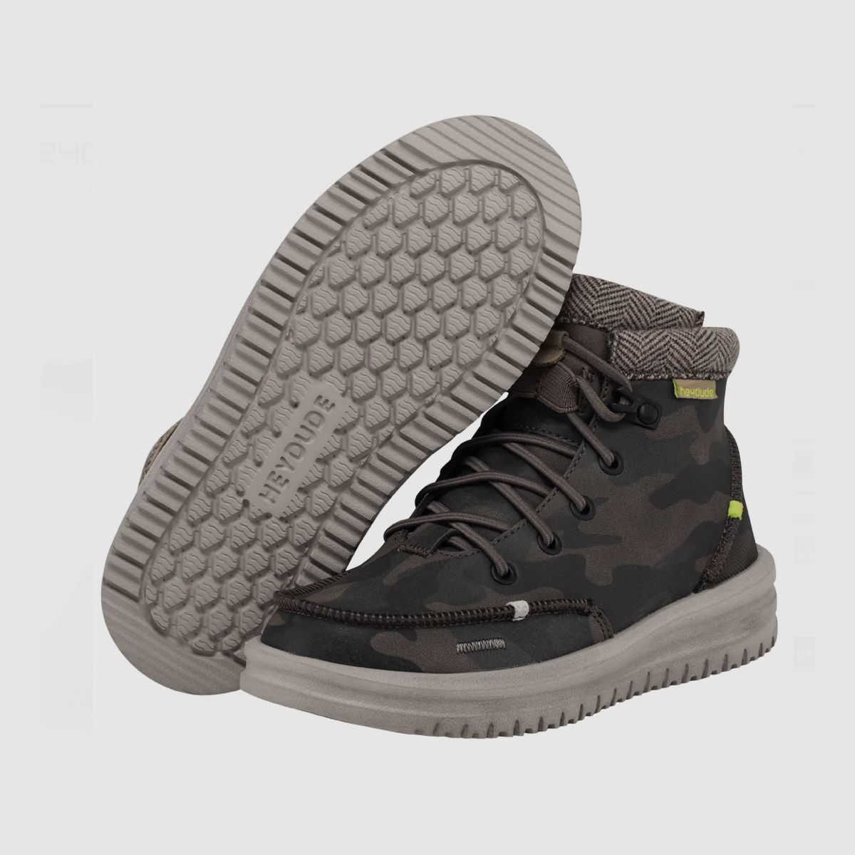 HEY DUDE Bradley YOUTH KINDER Woodland Camo