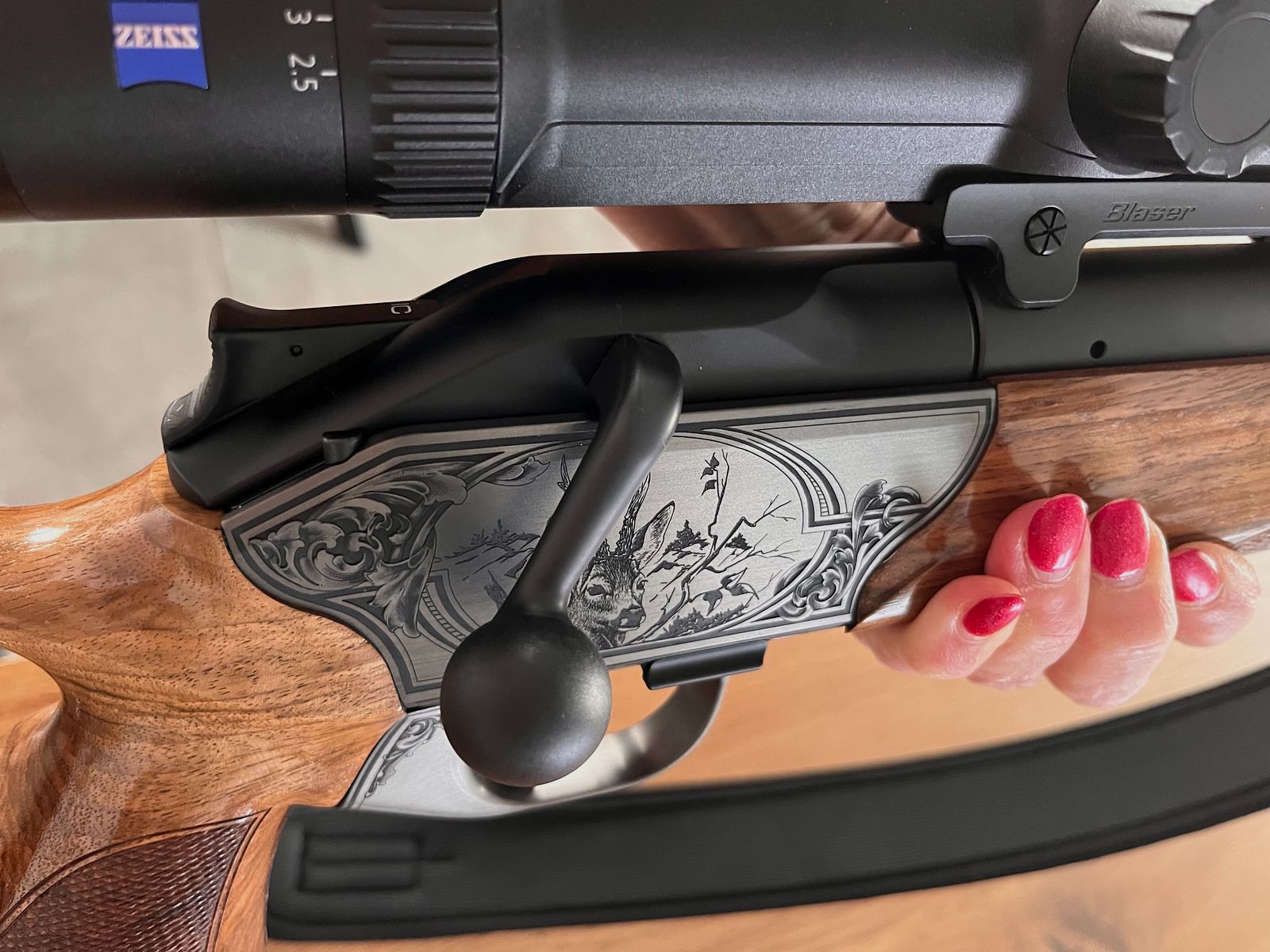 Blaser R8 Success Luxus mit Visierung