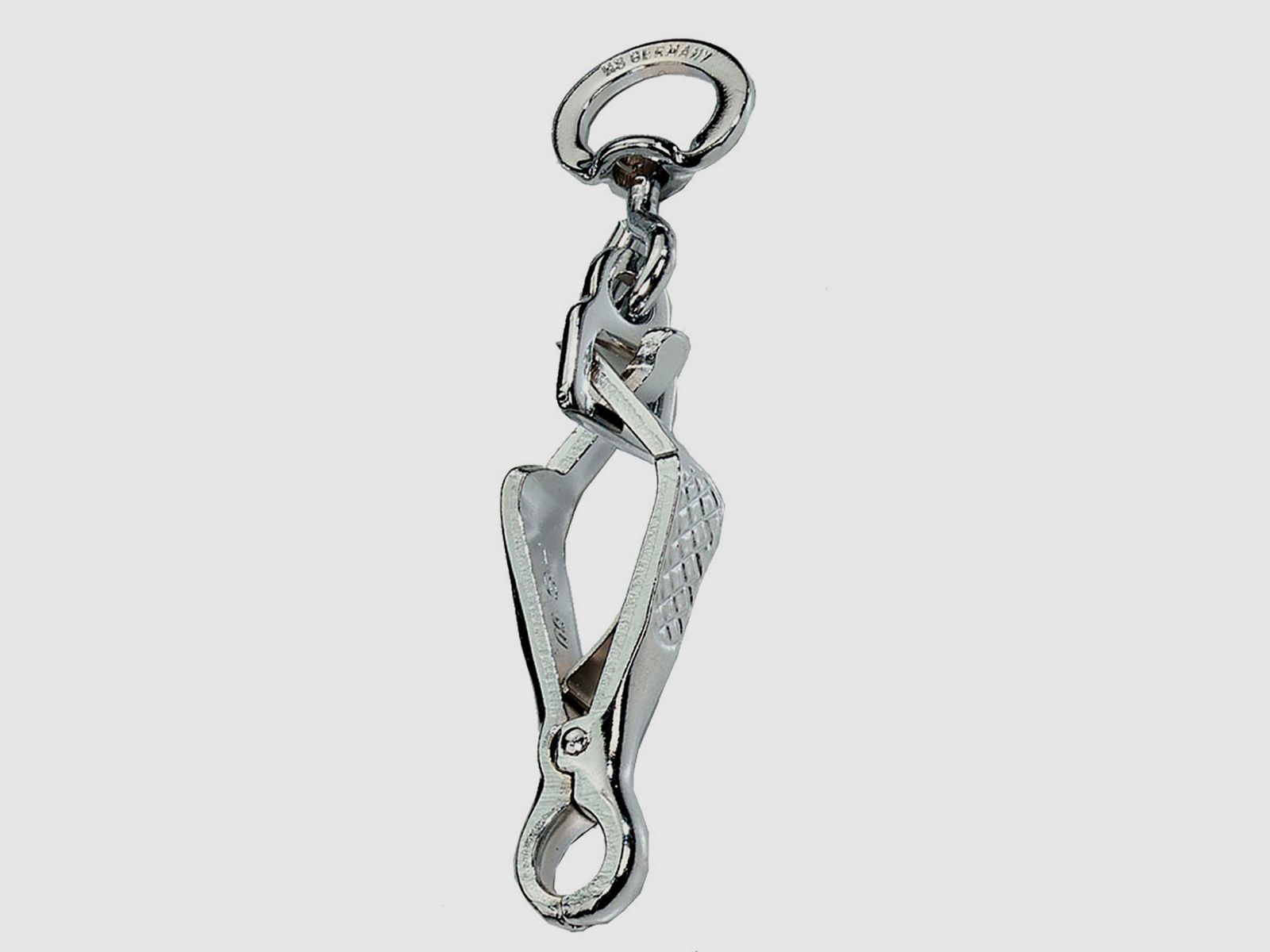 AKAH Scherenzange zum Schnallen / vernickelt / 5cm