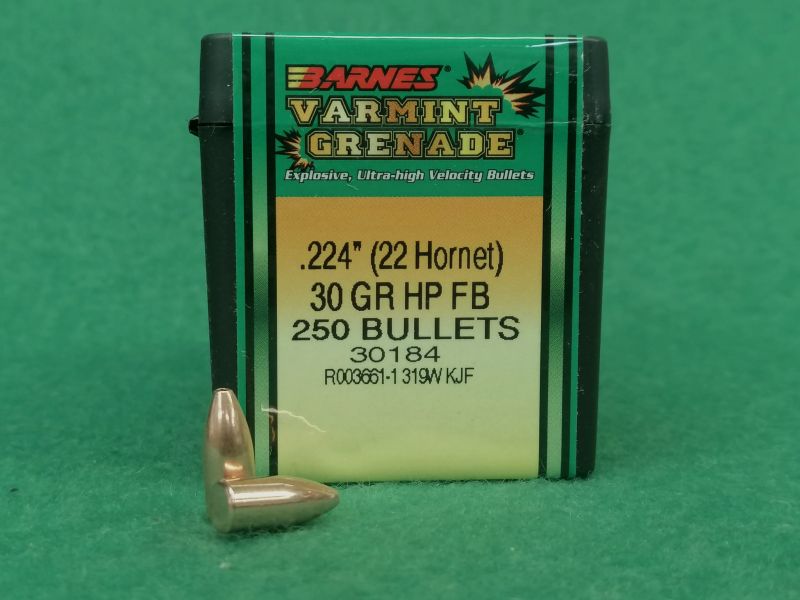 BARNES Varmint Genade Kaliber .22 (.224) - 55 Grain