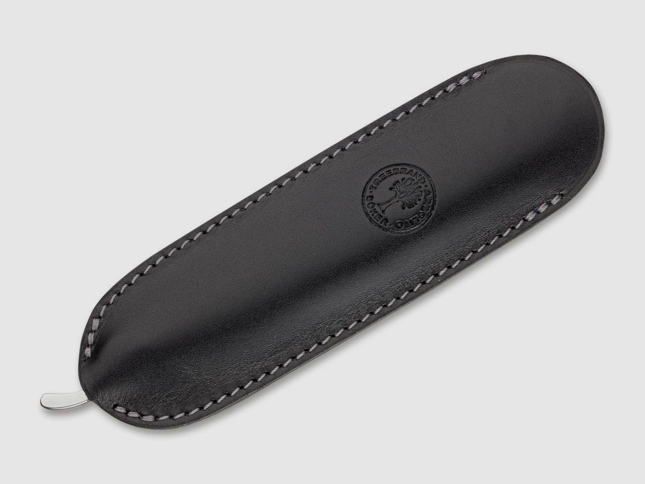 Leder-Stecketui fr Rasiermesser