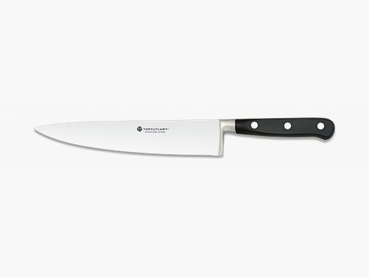 Couteau de cuisine forgé à la francaise avec grande lame de 20cm