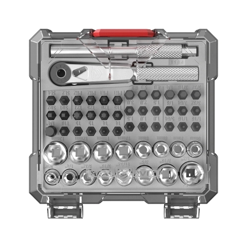 Real Avid - Narzędzia rusznikarskie X3 52-Piece Driver Gunsmithing Bit Set - 51 bitów