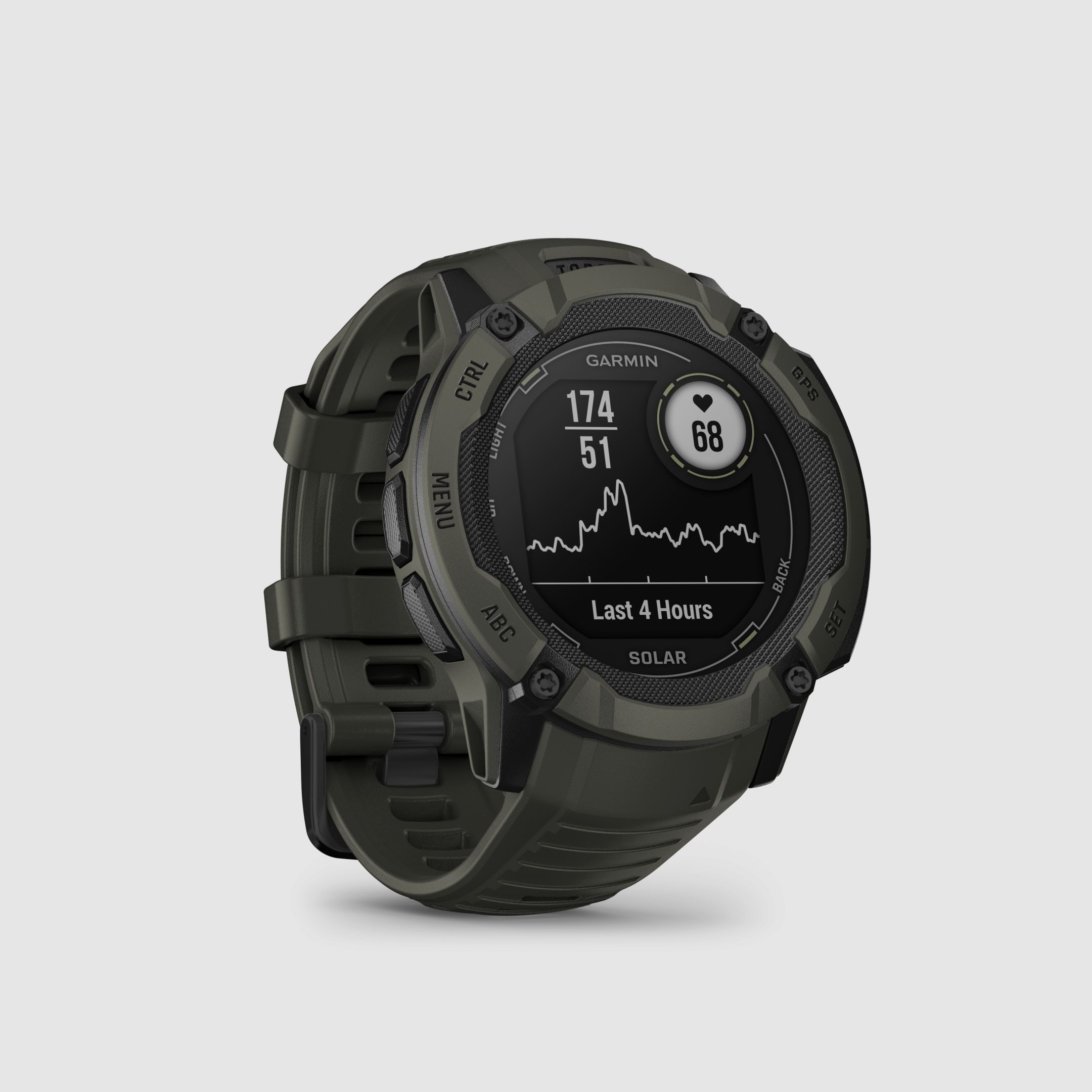 Garmin Instinct® 2X Solar, Moose Green