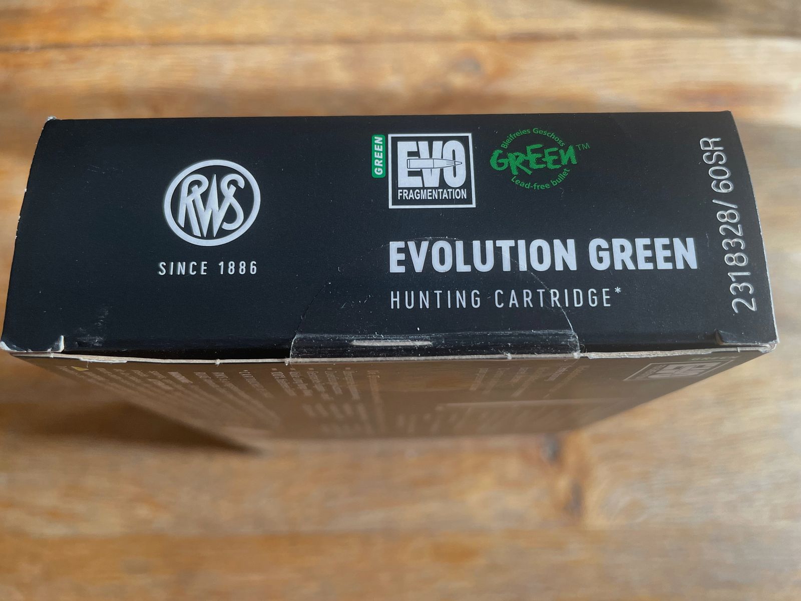 RWS Evo Green 9.3x62 11,9g/184gr Jagdpatrone - 37 Stück