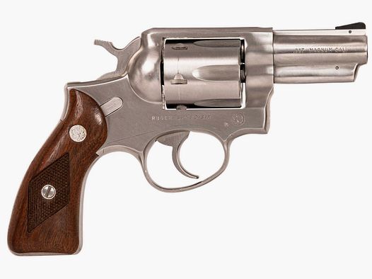 Ruger SPEED-Six , Holzgriffschalen, feste Visierung, .357Mag