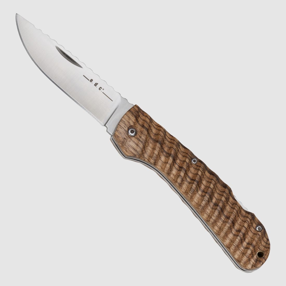 e.d.c. Pocket Town Blade - 8,5 cmKlinge,Zebraholzschalen