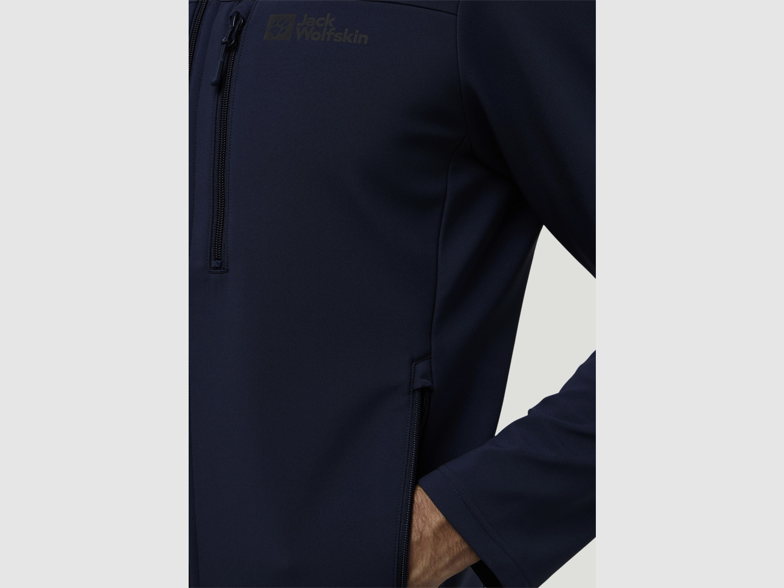 JACK WOLFSKIN Whirlwind Men Softshell Jacket Men's Night Blue