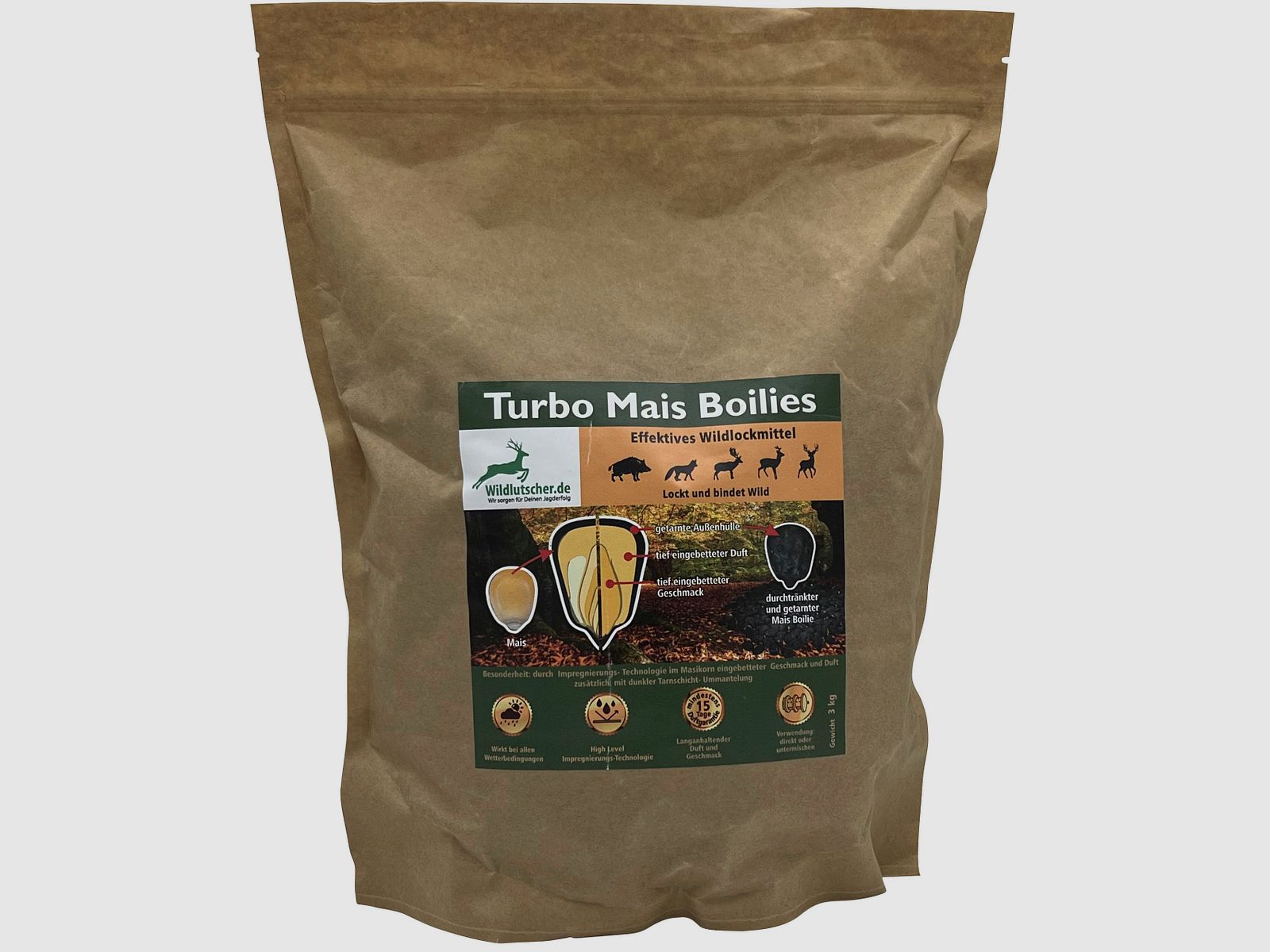 Wildlutscher Boilies Turbo Mais