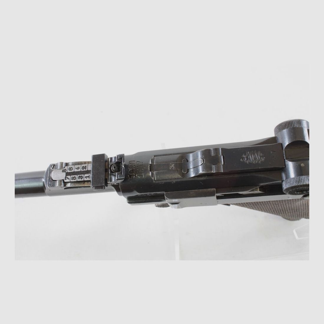 DWM - Fábrica Alemana de Armas y Municiones Mauser P08 "Ari-Luger" pistola semiautomática - 9mm Luger