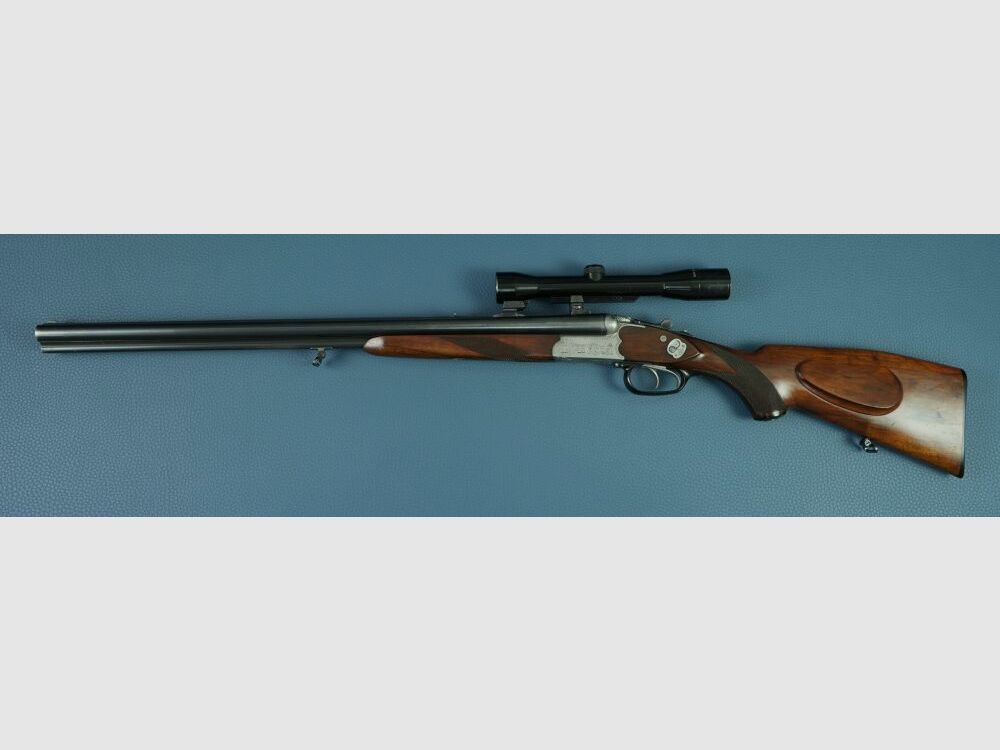 Sauer & Sohn Drilling (vmtl. Modell 3000) - mit Einstecklauf .22WinMag 16/70;7x57R