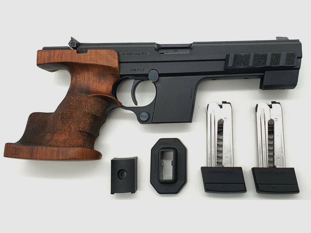 Hämmerli	 Sport-/Matchpistole Mod.280 .32S&W Long mit Wechelysystem auf .22lr