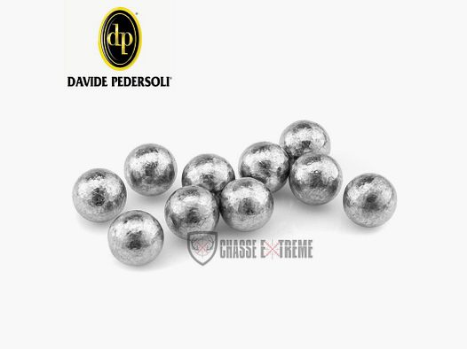 100 Balles Rondes PEDERSOLI Cal .45 454"