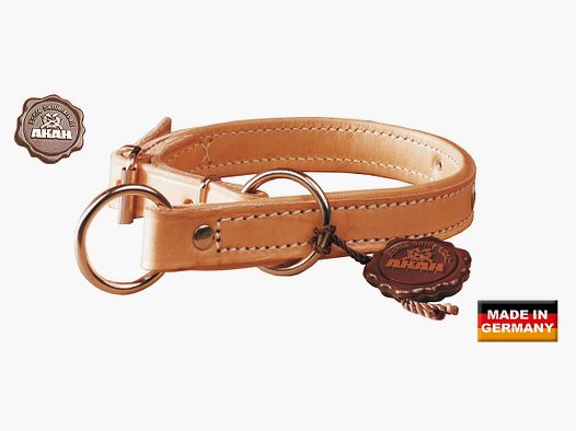 Würger ohne Begrenzung aus Fahlleder, 50 cm